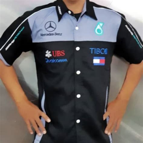 jual baju seragam otomotif mercedes benz kemeja komunitas mercedes benz