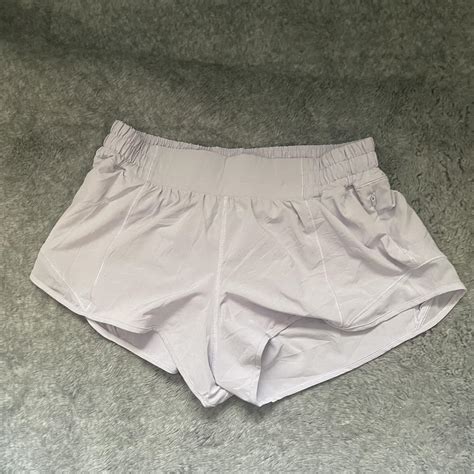 Lululemon Hotty Hot Short Ii Silver Lilac In Depop
