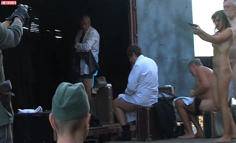 Naked Anna Stropnicka In Train Lustig The Prayer For Katerina Horovitzov Stage Play