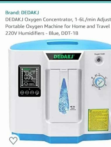 Dedakj Oxygen Concentrator, 5 LPM at Rs 15000 in Varanasi | ID: 26029770397