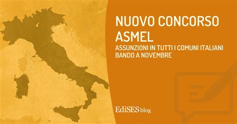 Nuovo Concorso Asmel Per Assunzioni Nei Comuni