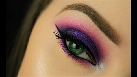 How To Apply Purple Eyeshadow For Green Eyes Wavy Haircut