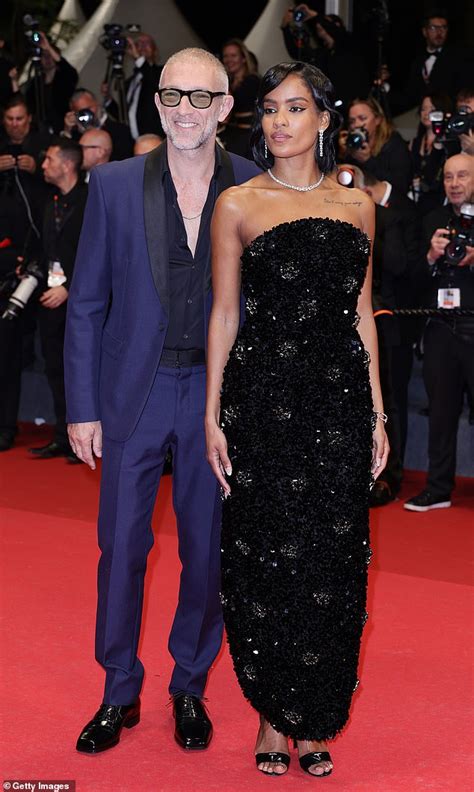 Vincent Cassel Frolics On The Beach With His Bikini Clad Wife