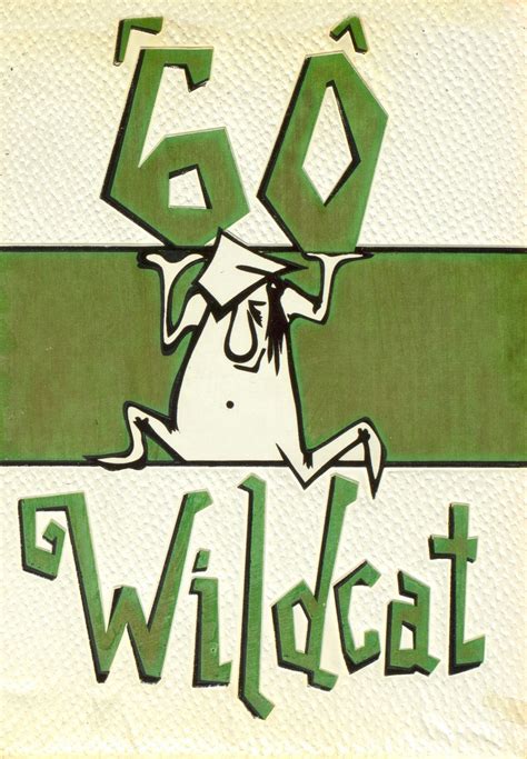 1960 Yearbook From Los Gatos High School From Los Gatos California