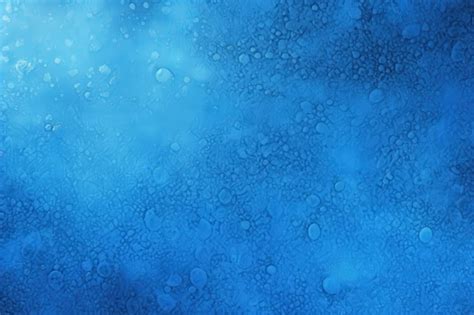 abstract blue water droplets background premium ai generated image