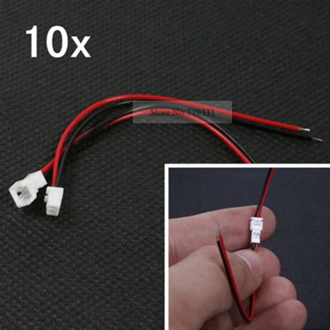 20 Пар JST 1.25 мм 2 Контактный Микро Мужской Женский Разъем Провода и ...