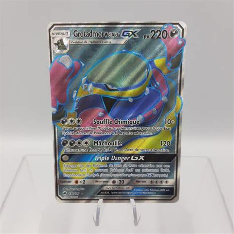 Carte Pokémon Grotadmorv dalola GX 138 147 full art Ombres