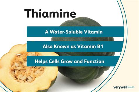 thiamine supplement    health