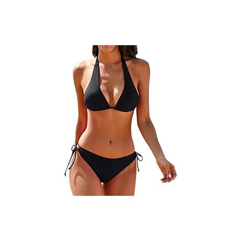 Solu Day Costumi Da Bagno Donna Due Pezzi Bikini A Fascia Da Donna Con
