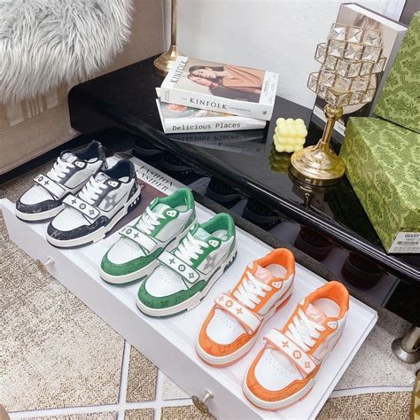 Gi Y Lv Xanh Than Xanh L N U Gi Y Th Thao Lv C C M U M I Nh T Hot Trend H Ng Cao C P