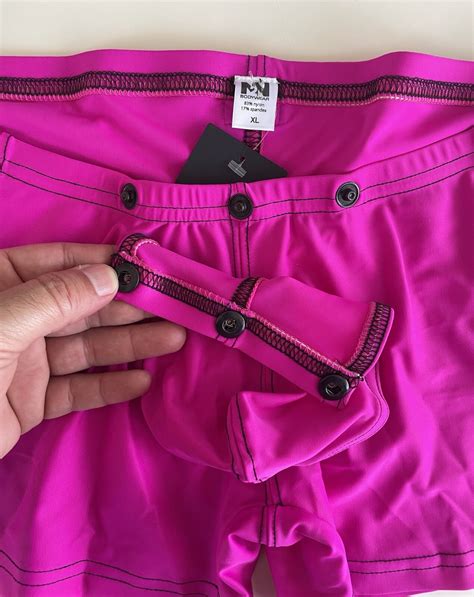 N N Bodywear Size XL Hot Pink TC Titan Trunk Bulge Enhancing Codpiece Swimsuit EBay