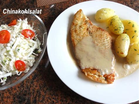 Fisch SCHOLLENFILET An Senfsauce Rezept Kochbar De