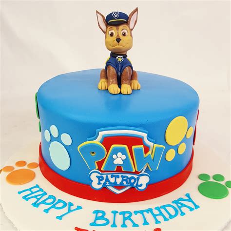 Paw Patrol Cake Paw Patrol Chase Cake Torta Paw Patro