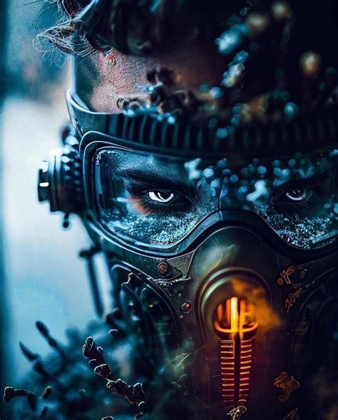 Indifference Gas Mask Post Apocalyptic Apocalypse Heavy Metal Abs