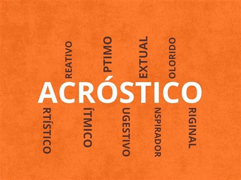 O Que São Acrósticos - Poemas acrósticos: definición y ejemplos famosos - Cultura Genial
