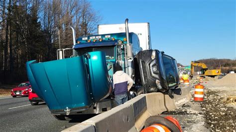 I 95 Crash In Harford County Involves Tractor Trailer