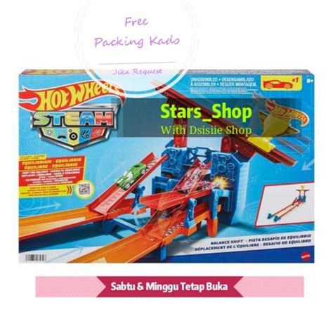 Jual Hot Wheels Steam Balance Shift Playset Original Track Hotwheels Jakarta Utara Stars