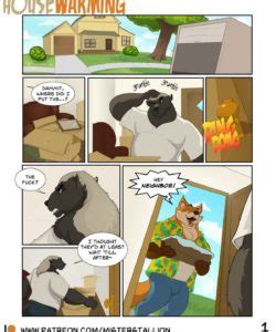 Housewarming Gay Furry Comic Gay Furry Comics