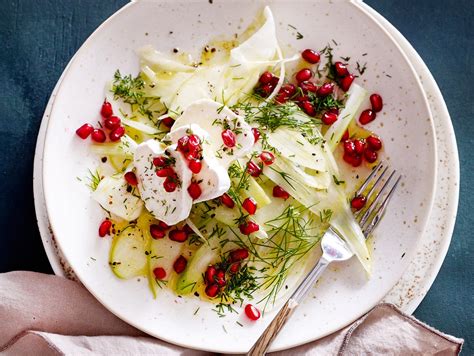 Apfel Fenchel Salat mit Ziegenkäse Rezept LECKER