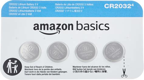 Amazon Basics Pack Cr Volt Lithium Coin Cell Battery Amazon