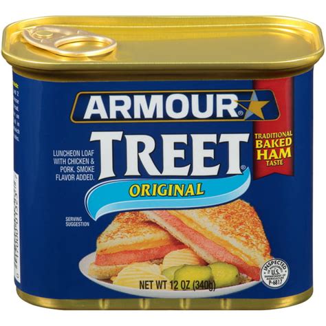 Armour Star Treet Luncheon Loaf Canned Meat 12 Oz