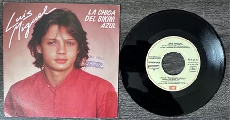 Luis Miguel La Chica Del Bikini Azul Lp Single Impo Espa A Mercadolibre
