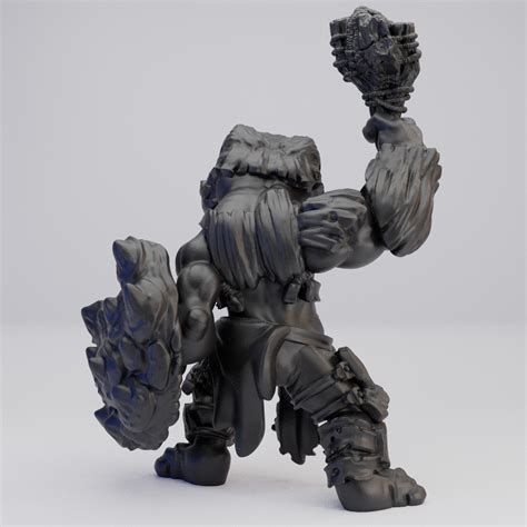 Hot Goblin 蛙族斧と盾B ミニチュア ホットゴブリン 野蛮な戦士