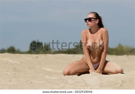 Sexy Slim Female Naked Breast Taking Stock Photo 1832418046 Shutterstock