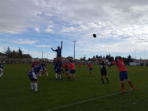 Rugby Le SO Annonay 5e sans pression à Saint Genis Laval