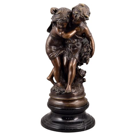 Charmeur Bronze Sculpture Signed Auguste Moreau At 1stDibs