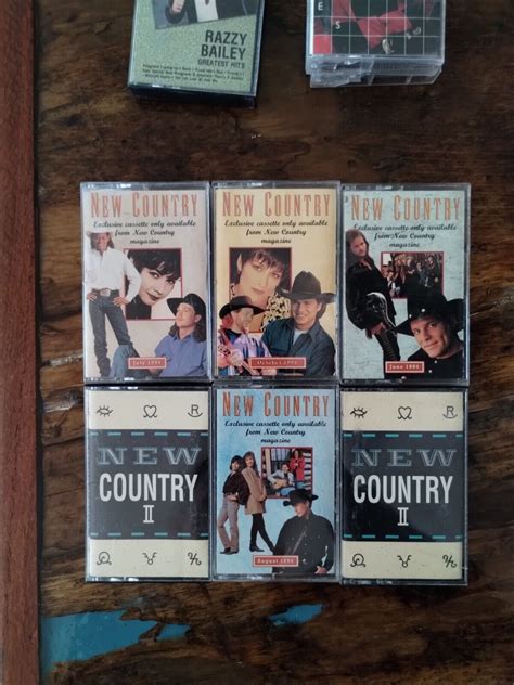 New Country Cassette Tape Music Lot Of 6 Vintage Various Artists Ebay