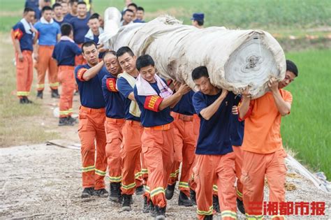 益阳南县发生重大沙眼流土险情，120名消防火速驰援 城事 新湖南