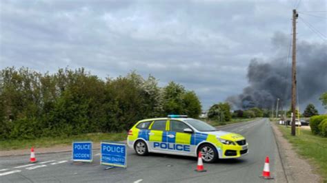 Dozens Of Fire Crews Battle Blaze For 14 Hours Itv News Anglia