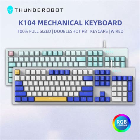 Thunderobot K Rgb Backlit Hot Swappable