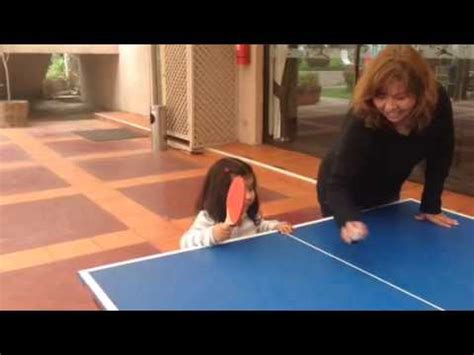 Millie Jugando Ping Pong En La Serena Youtube