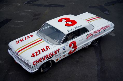 63 Impala 427 Race Car Replica Holley Farms Nascar Online Auction