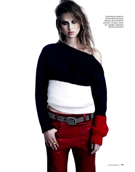 anais pouliot by kt auleta for elle russia october 2013 | visual ...