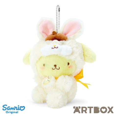 Buy Sanrio Pompompurin Fairy Rabbit Plush Mascot Keychain At Artbox