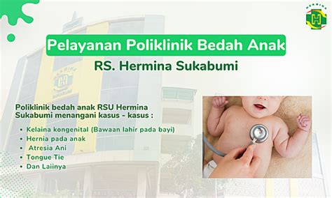 Hermina Hospitals Pelayanan Poliklinik Bedah Anak RS Hermina