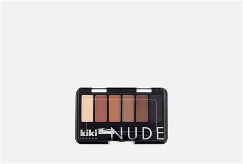 KIKI Тени для век Nude кремовый светло коричневый бисквит оливковый
