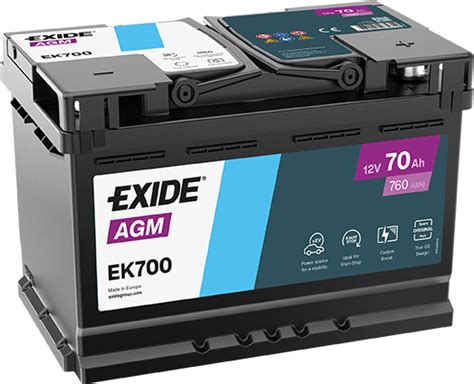 EXIDE AGM EK700 | Exide