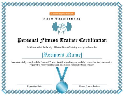 40 Free Training Certificate Templates Examples