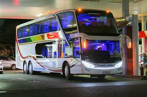 PO Sinar Jaya Memiliki Bus Super Double Decker Atau Bus Tingkat