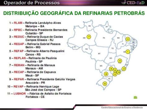 Quantas Refinarias De Petróleo Tem No Brasil - 06 aula refino do petróleo