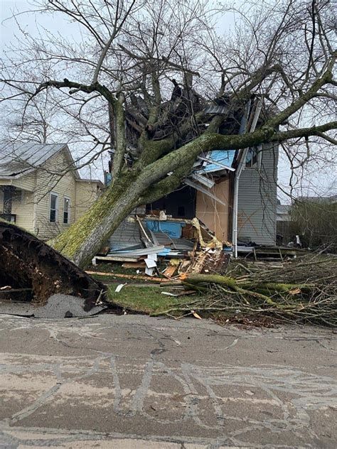 Storms Possible Tornadoes Cause Severe Damage In East Central Indiana