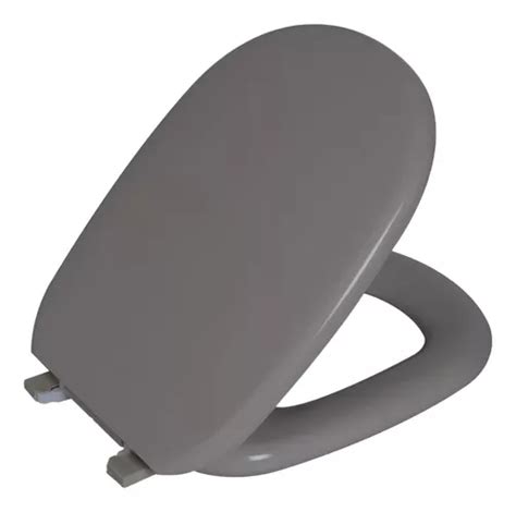 Asiento De Inodoro Acolchado Sabatini Icasa Gris Oscuro Mercadolibre