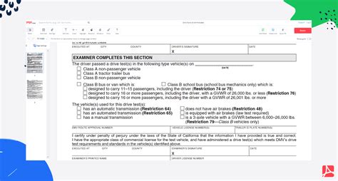 Dmv Form Dl California Dmv Form Dl Blank Online Pdfliner