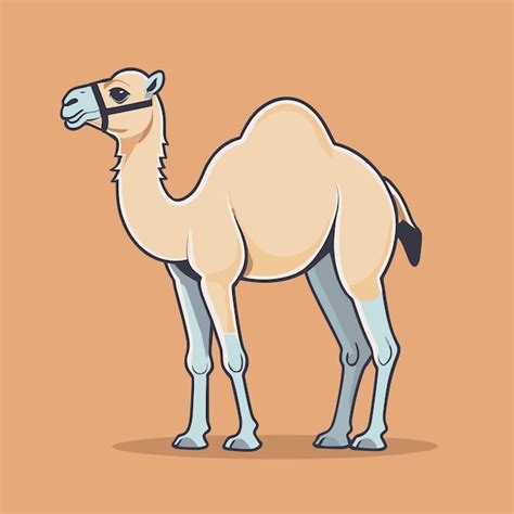 Premium Vector Camel Cartoon Vector Illustration