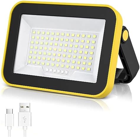 Amazon Co Jp Haanew Floodlight Led Rechargeable High Brightness