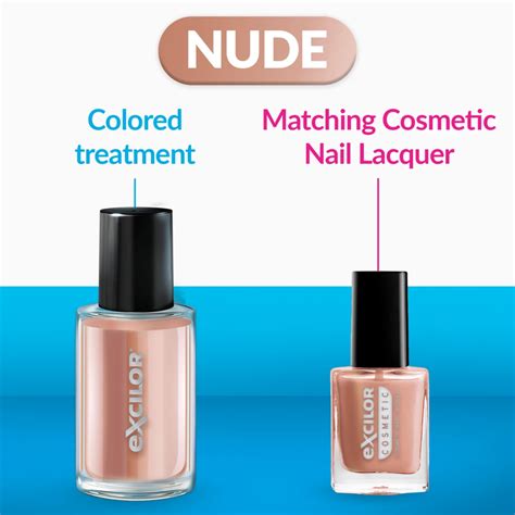 Excilor Ultra Color Nude Treats And Covers The Nail